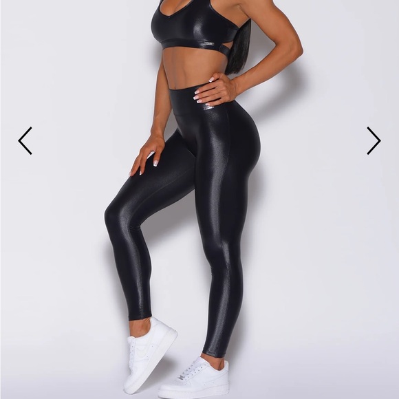 Bombshell Sportswear Gloss Leggings, Black - Picture 7 of 12